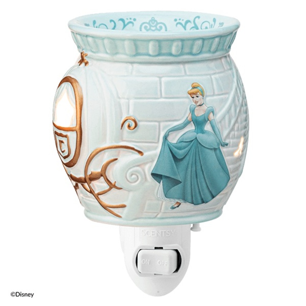 SOLD Cinderella Scentsy outlet mini warmer